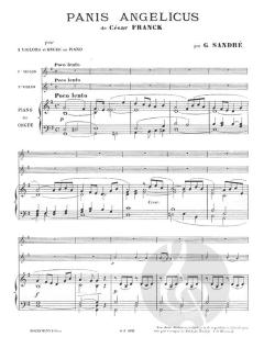 Panis Angelicus / No. 21 von Cesar Franck 