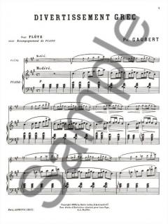 Divertissement Grec von Philippe Gaubert 