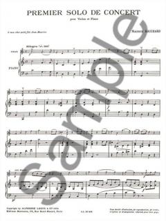 Solo Moderne De Concert No. 1 von Maurice Hauchard 