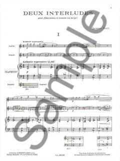 2 Interludes (Jacques Ibert) 