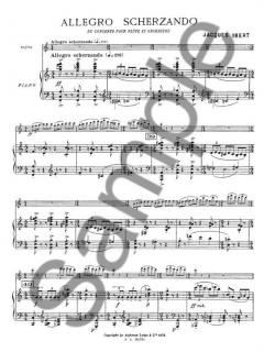 Allegro Scherzando (Extrait du von Jacques Ibert 