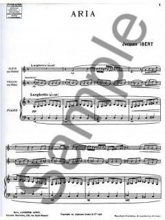 Aria von Jacques Ibert 