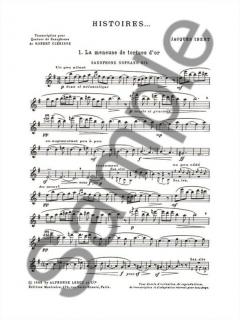 Histoires von Jacques Ibert 