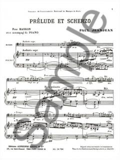 Prelude et Scherzo (Paul Jeanjean) 