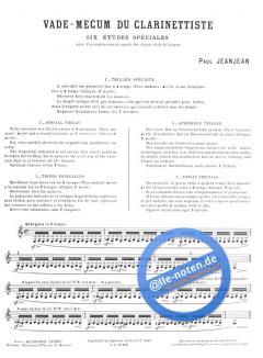 Vade Mecum Du Clarinettiste von Jean-Jean 