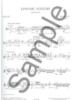 Episode no. 6 von Betsy Jolas für Viola solo im Alle Noten Shop kaufen