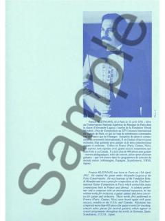 Chanson Napolitaine en Mi von Francis Kleynjans 