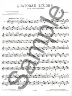 14 Etudes Op. 18 von Klose 