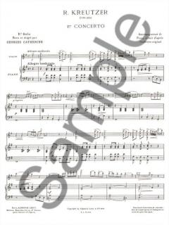 Premiers Solos Concertos - Classiques: No. 1 von Conradin Kreutzer für Violine und Klavier im Alle Noten Shop kaufen