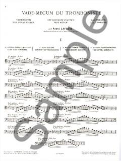 Vade Mecum Du Tomboniste von Andre Lafosse 