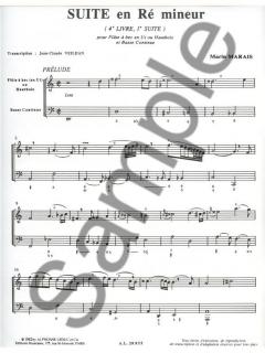Suite en Re Mineur (4eme Livre (Marin Marais) 