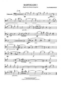 3 Bartokades von Ivan Markovitch 