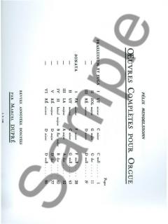 3 Preludes et Fugues / 6 Sonates von Felix Mendelssohn Bartholdy 