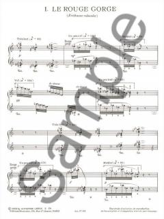 Petites Esquisses D Oiseaux von Olivier Messiaen für Klavier im Alle Noten Shop kaufen