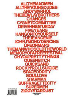 The Songs of David Bowie 