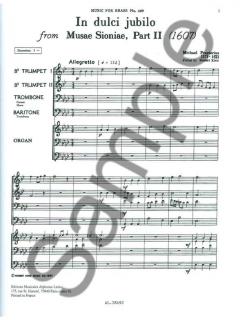 In Dulci Jubilo (Michael Praetorius) 