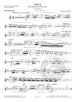 Piece en Forme de Habanera von Maurice Ravel 