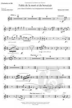 Fable de La Mort et Du Boxe (U) r (Michele Reverdy) 
