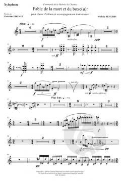 Fable de La Mort et Du Boxe (U) r (Michele Reverdy) 
