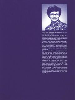 Un Chemin Pedagogique (Jacotte Ribiere-Raverlat) 