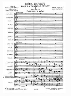 2 Motets pour La Chapelle Du Roy von Charnasse 