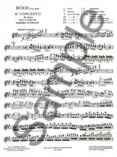 Premiers Solos Concertos - Classiques: No. 4 von Pierre Rode für Violine und Klavier im Alle Noten Shop kaufen