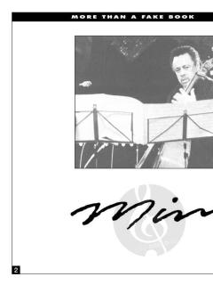 More Than a Fake Book von Charles Mingus 