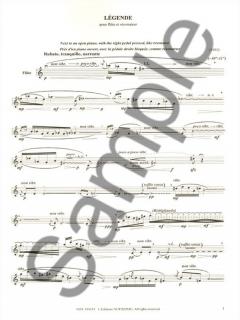 Legende pour Flute et Piano (Avec Resonateur) von Doïna Rotaru 