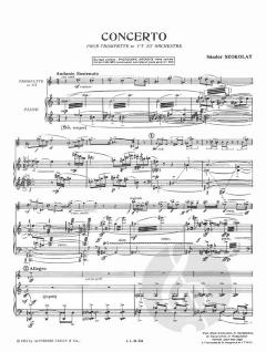 Concerto (Trompette et Orchestre) von Sandor Szokolay für Trompete und Klavier im Alle Noten Shop kaufen