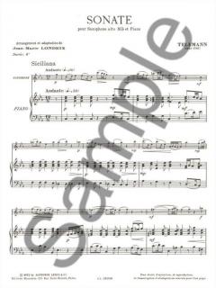Sonate en Mib von Georg Philipp Telemann 