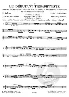 Debutant Trompettiste Vol. 2 von Louis Julien Vannetelbosch im Alle Noten Shop kaufen