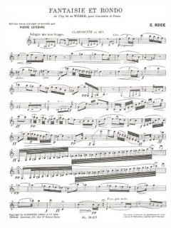 Fantaisie et Rondo Op. 34 von Carl Maria von Weber 