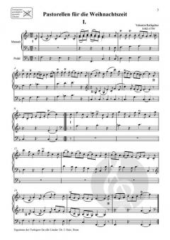 Pastorellen zur Weihnachtszeit von Johann Valentin Rathgeber 
