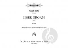 Liber Organi Band 3 von Josef Butz 