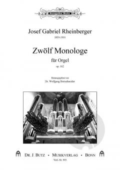 12 Monologe von Joseph Gabriel Rheinberger 