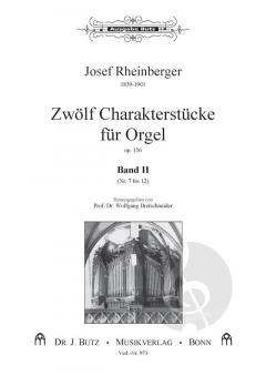 12 Charakterstücke 2 von Joseph Gabriel Rheinberger 