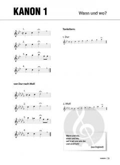 12 Kanon Warm-Ups - C1-Heft (Norbert Voll) 