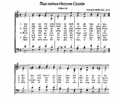 Aus meines Herzens Grunde; Den Herren lobt; Wenn Gott einmal (Heinrich Schütz) 
