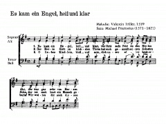 Weihnachts-Chorblatt 