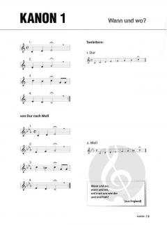 12 Kanon Warm-Ups - B-Heft (Norbert Voll) 