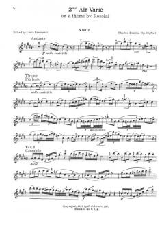 Six Airs Varies von Charles Jean-Baptiste Dancla 