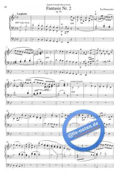 Drei Fantasien op. 10, 50, 51 von Paul Blumenthal 