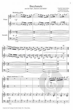 Bacchanale aus der Oper 'Samson und Dalila' von Camille Saint-Saëns 