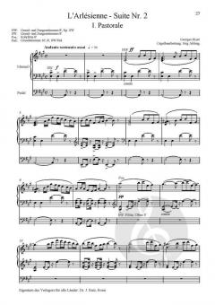 L'Arlésienne Suiten Nr. 1 und Nr. 2 von Georges Bizet 