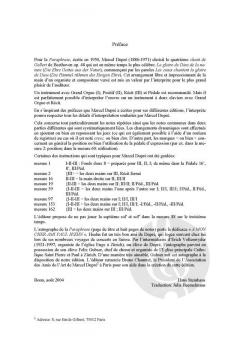 Paraphrase über 'Die Himmel rühmen' von Marcel Dupré 