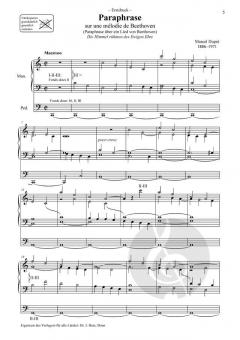 Paraphrase über 'Die Himmel rühmen' von Marcel Dupré 