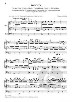 Toccata im romantischen Stil über 'Tochter Zion' von Twillert 