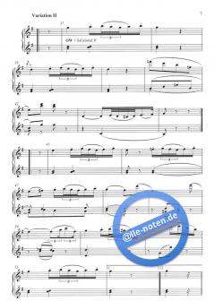 Andante mit Variationen KV 501 von Wolfgang Amadeus Mozart 