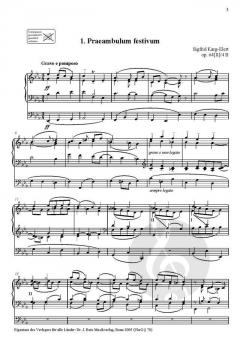 Leichte Orgelstücke Band 1 von Sigfrid Karg-Elert im Alle Noten Shop kaufen