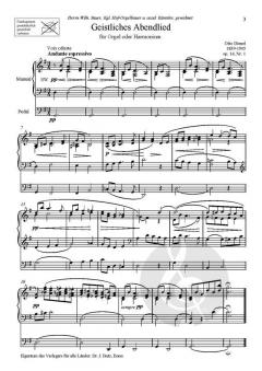 Fünf Vortragsstücke für Kirche und Haus op. 16 von Otto Dienel 